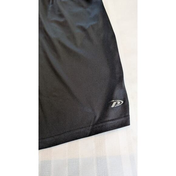 Pro Player Womens Sz 2X Black Pull On Jogger Athletic Shorts Pockets - Picture 3 of 8